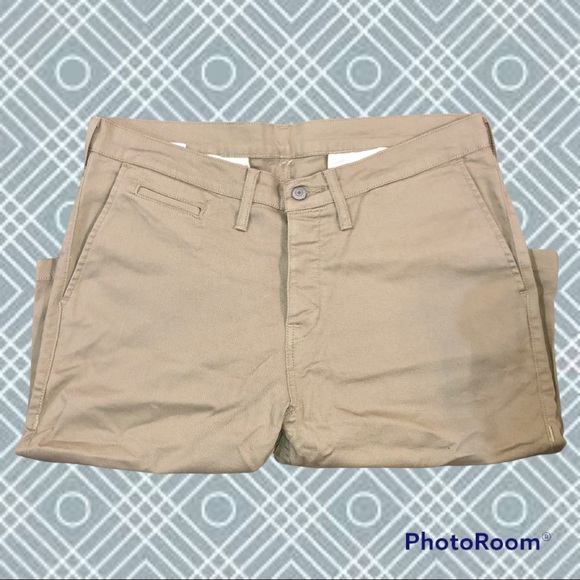 Men’s Levi’s Khaki Shorts Size 36 Short - Picture 2 of 6